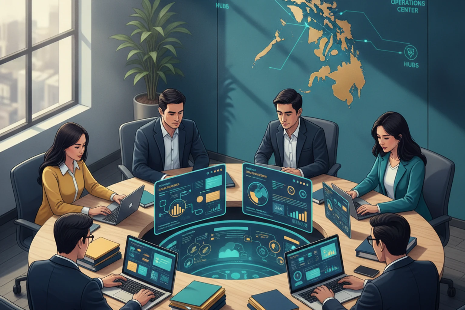Billing Operations: Work Queue Ownership editorial illustration