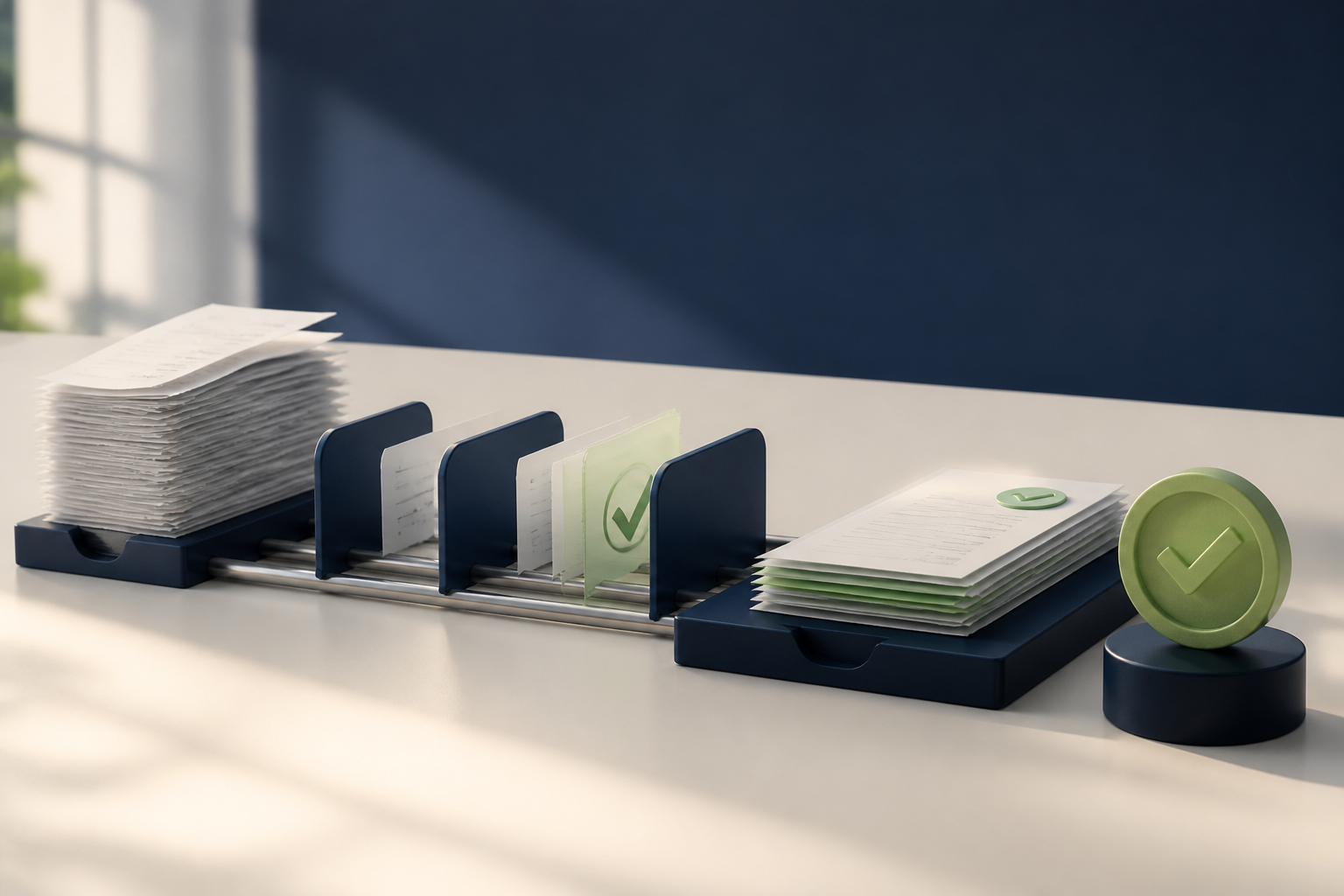 Billing Operations: Payment Application Control editorial illustration